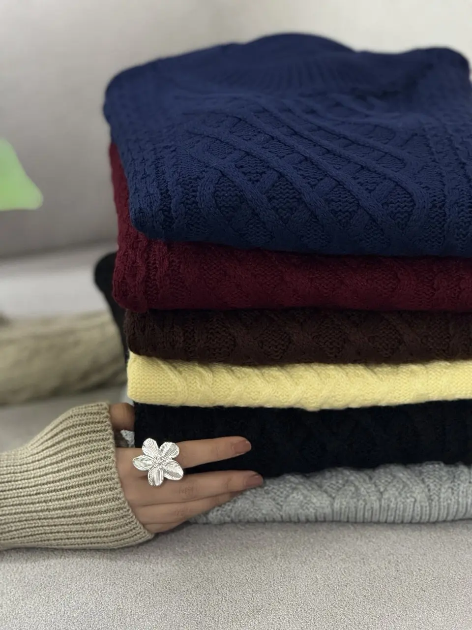 پلیور بافت ترک لیسا